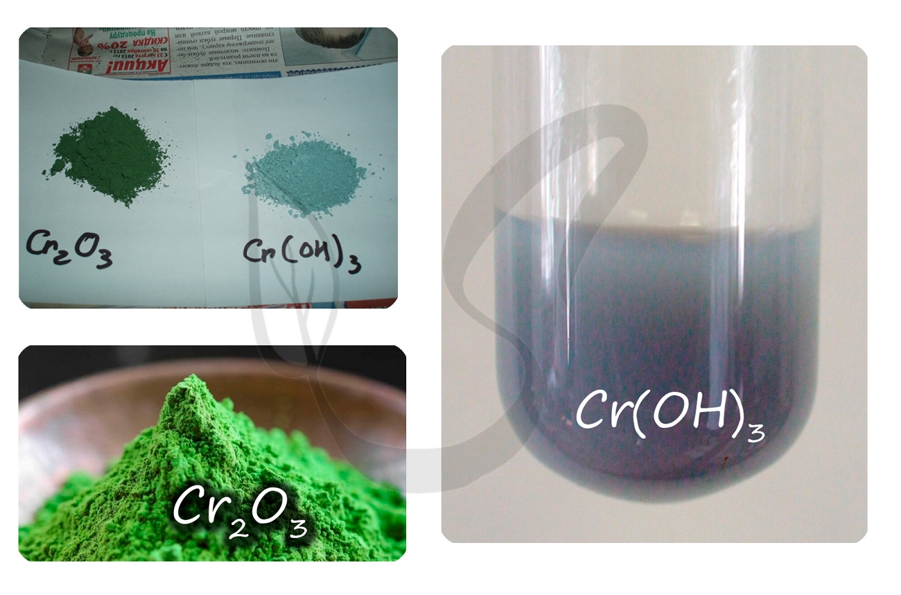 Оксид и гидроксид хрома (III)