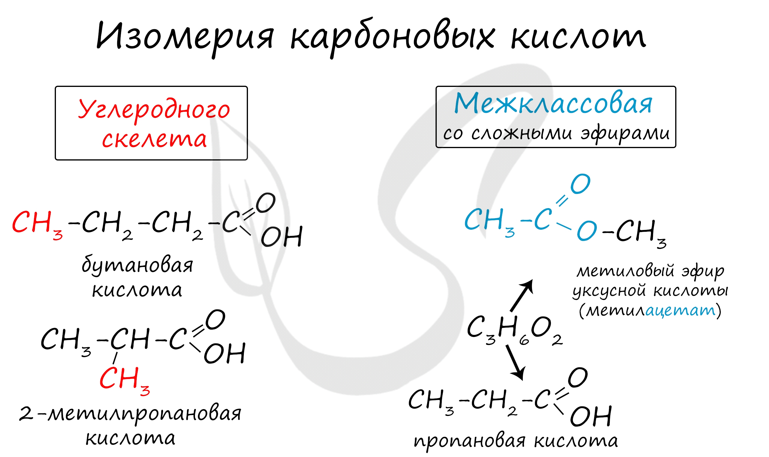 Контрольная работа по химии карбоновые кислоты